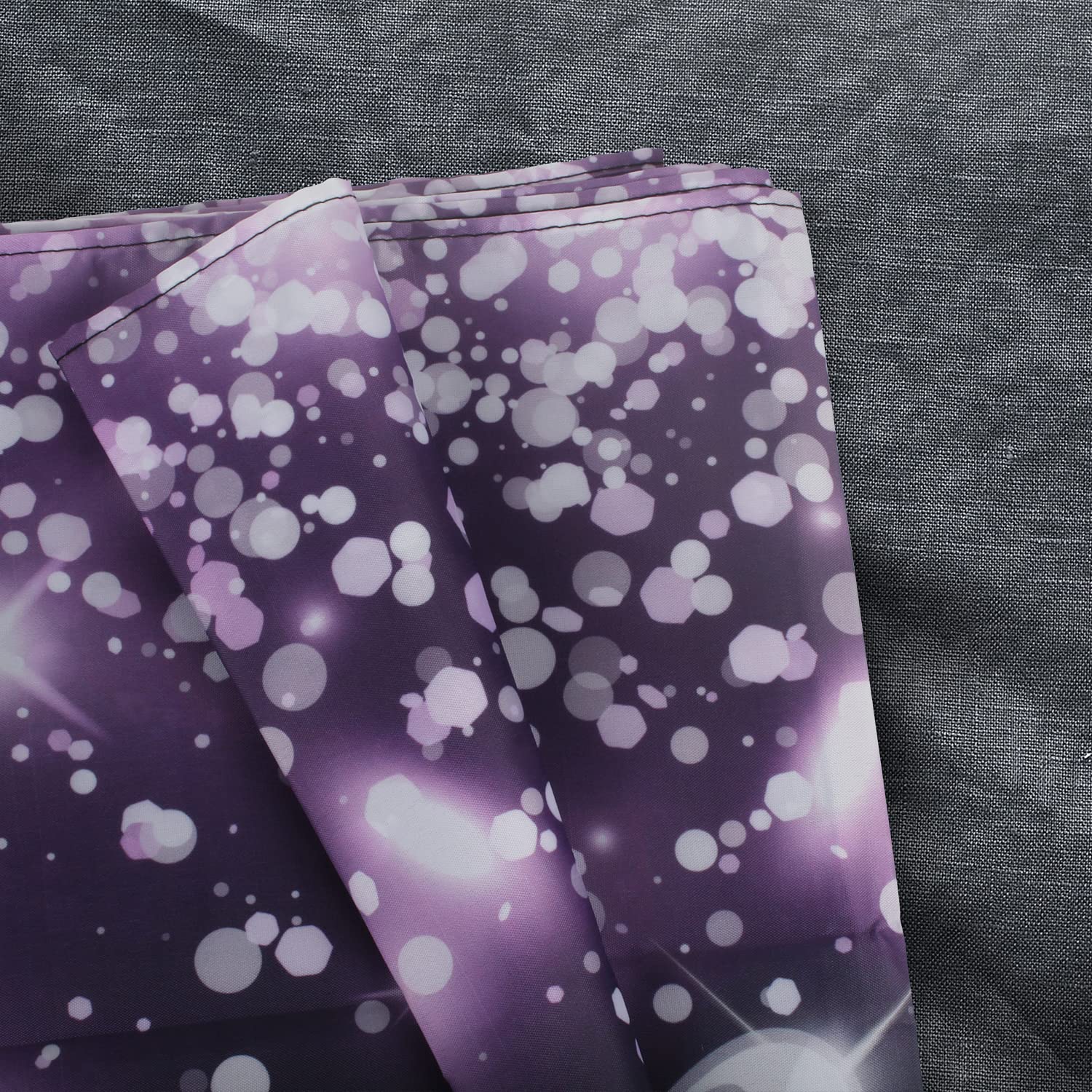 Hamigar 6X4Ft Happy 12Th Birthday Banner Backdrop - 12 & Fabulous Birthday Decorations Party Supplies For Girls - Purple